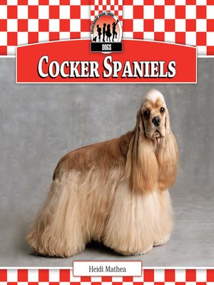 cover image of Cocker Spaniels